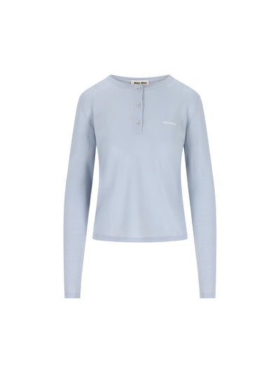 Maglia realizzata in cashmere. MML03A 176YF0012 MIU MIU 