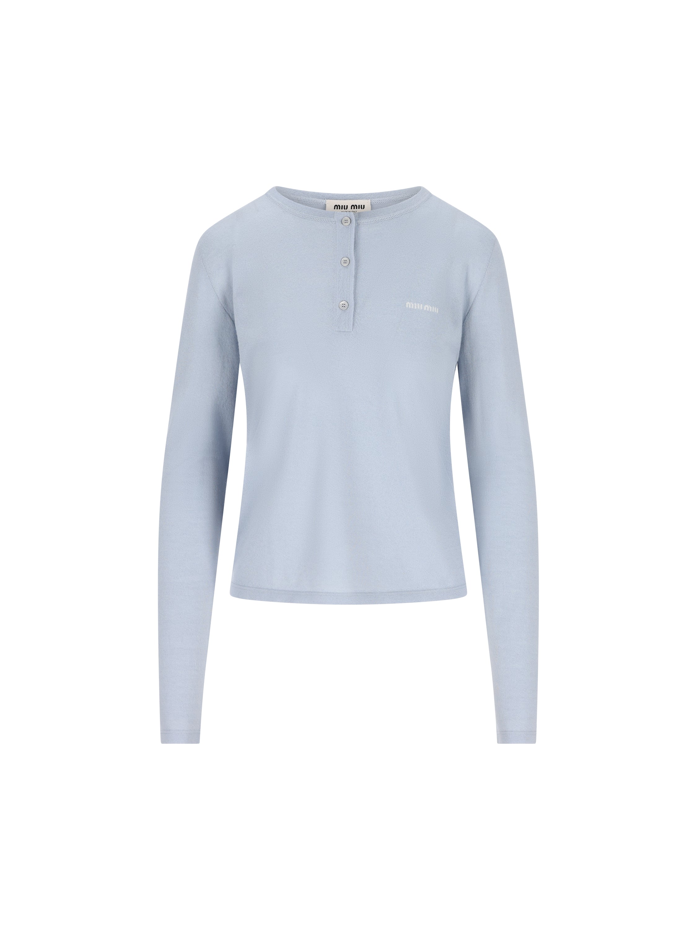 Maglia realizzata in cashmere. MML03A 176YF0012 MIU MIU 