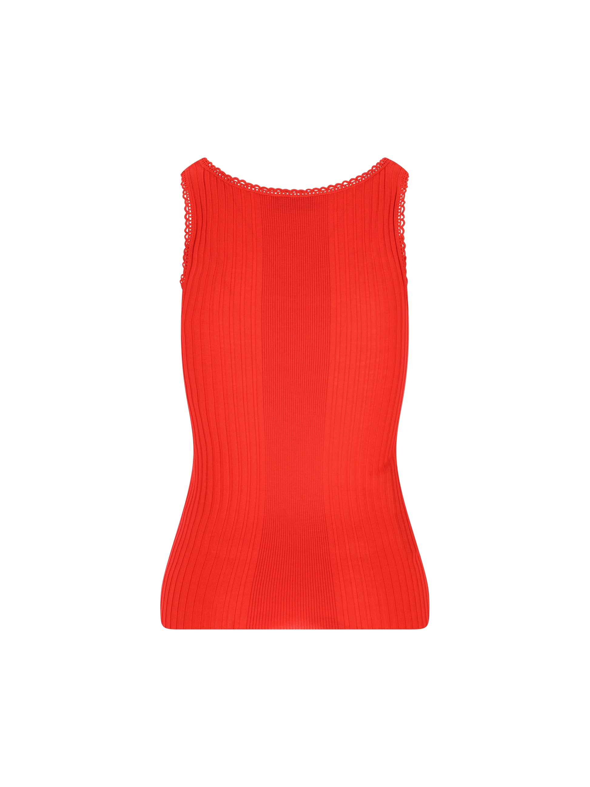 Canotta realizzata in lana vergine. MMV326 18TWF0011 MIU MIU 