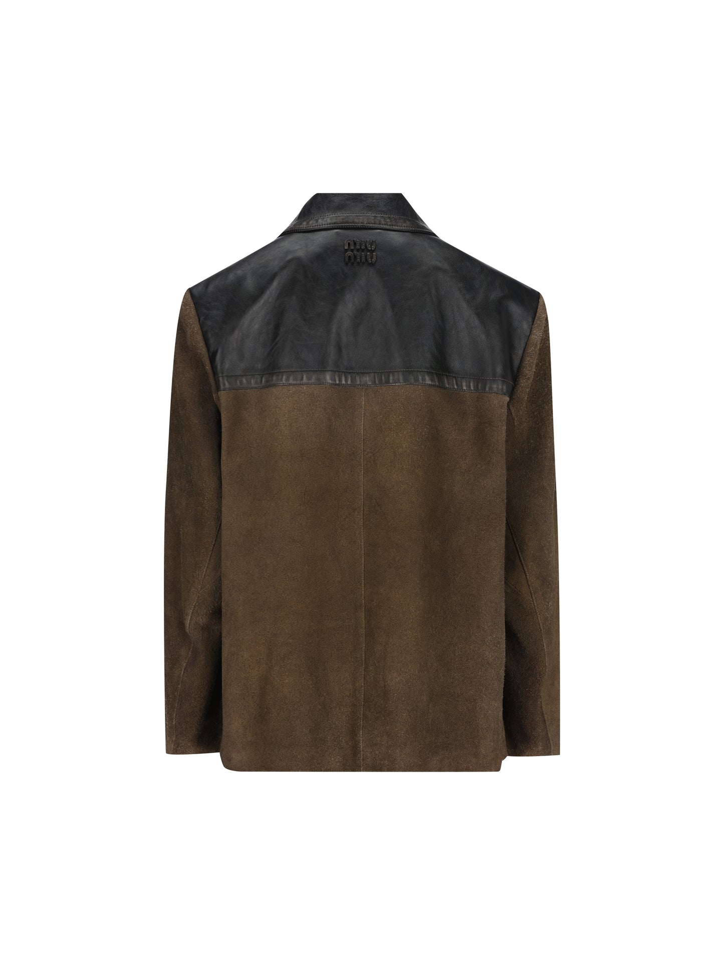 Giubbotto realizzato in pelle. MPW013 19MNF0017 MIU MIU 