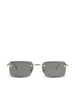 Occhiali da sole realizzati in metallo. MB0453S GOLD-GOLD-GREY MONTBLANC 