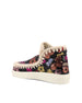 Sneakers con tomaia in paillettes. SW211057G SSBL MOU 