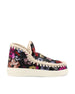 Sneakers con tomaia in paillettes. SW211057G SSBL MOU 