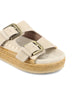 Sandali realizzati in pelle scamosciata. SW451014A CHLK MOU 