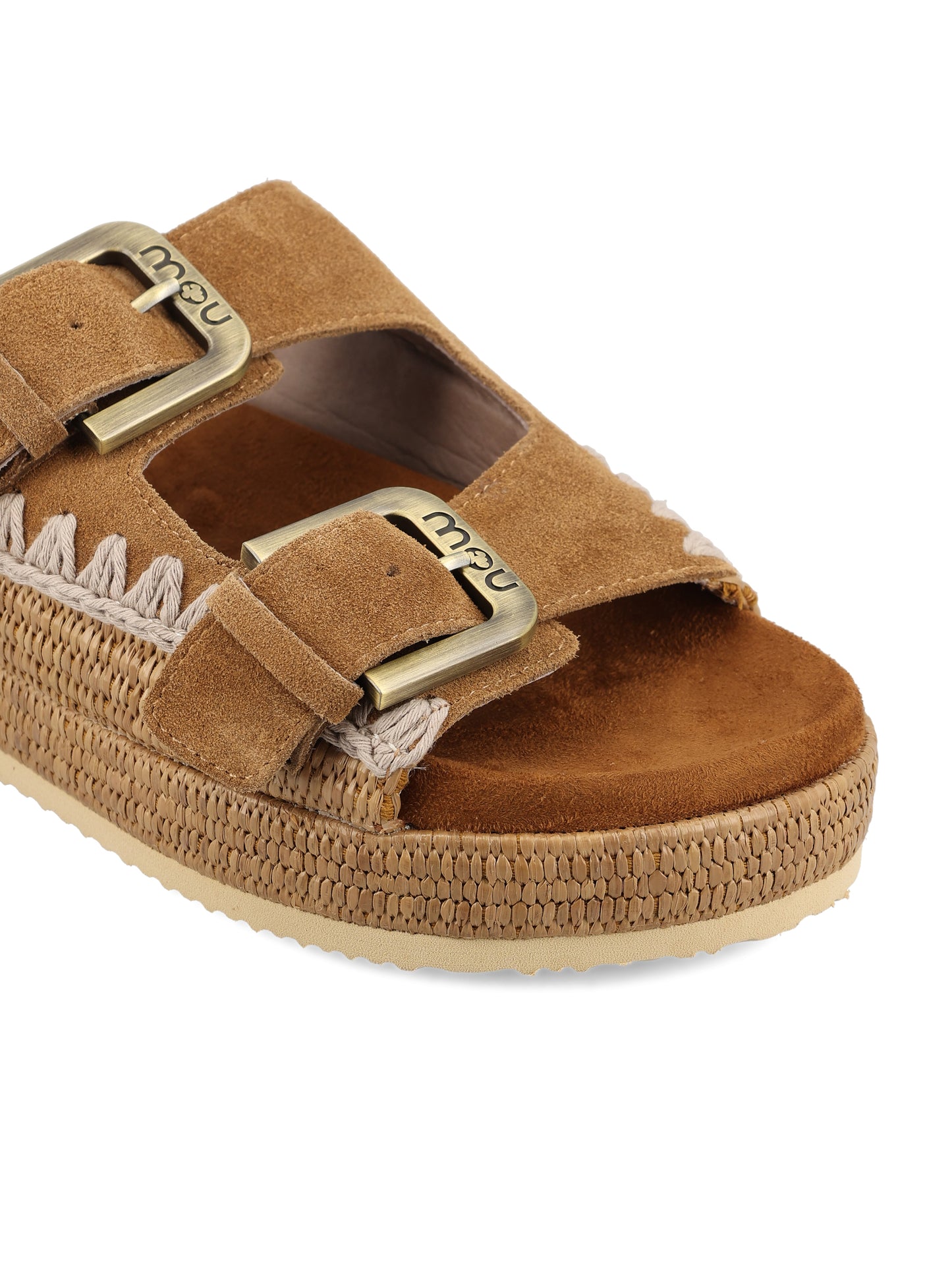 Sandali realizzati in pelle scamosciata. SW451014A COG MOU 