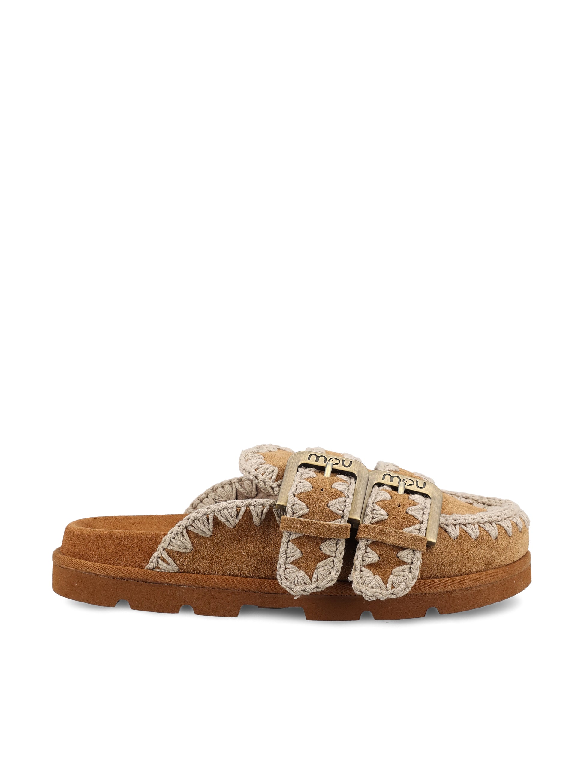 Sabot realizzati in pelle scamosciata. SW631003A COG MOU 