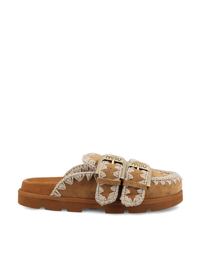 Sabot realizzati in pelle scamosciata. SW631003A COG MOU 
