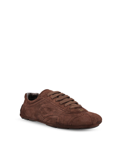 Sneakers realizzate in pelle di agnello. 4E1165 008F0003 PRADA 
