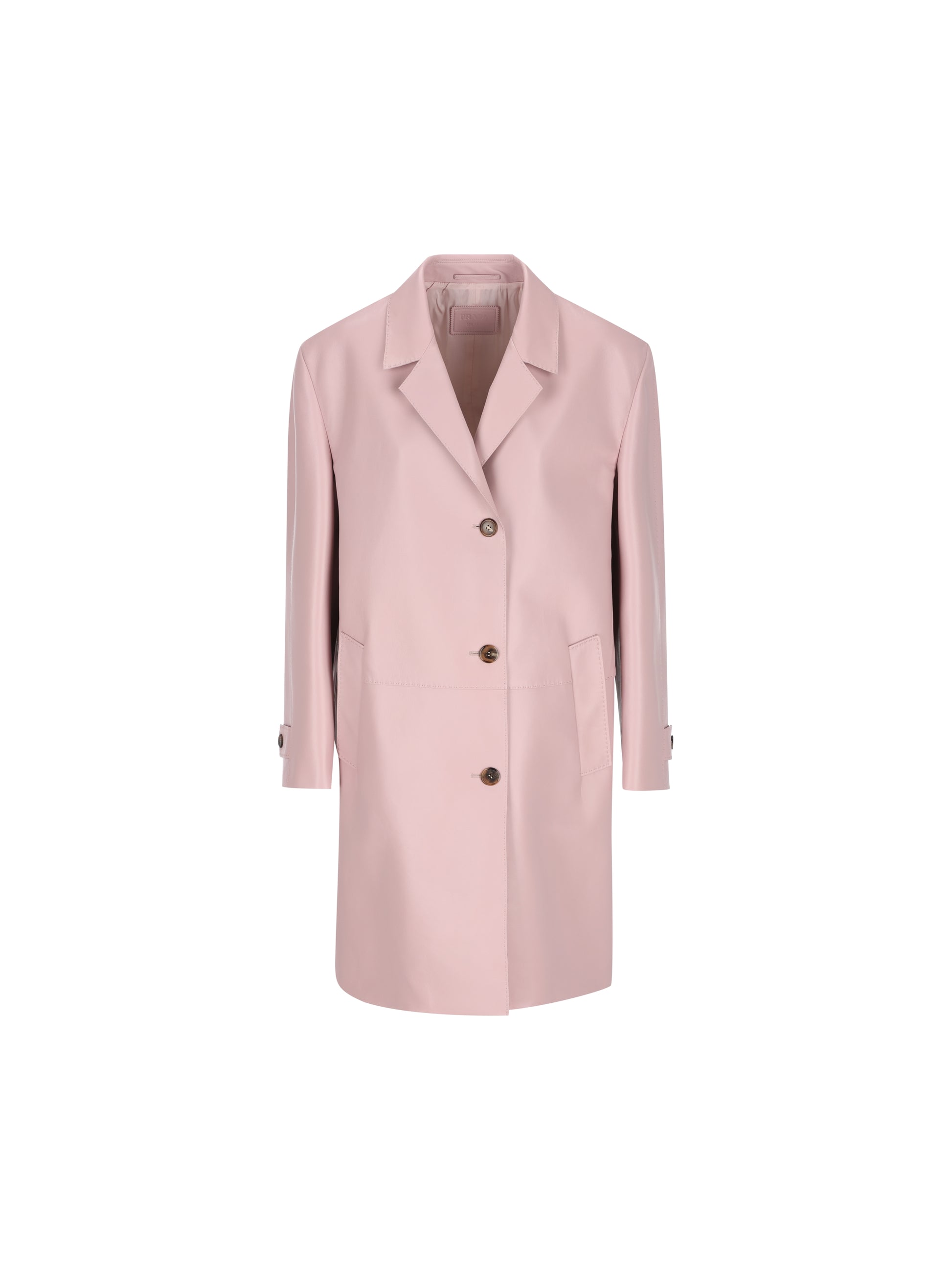 Cappotto realizzato in pelle di agnello. 56A245 19QRF0E18 PRADA 