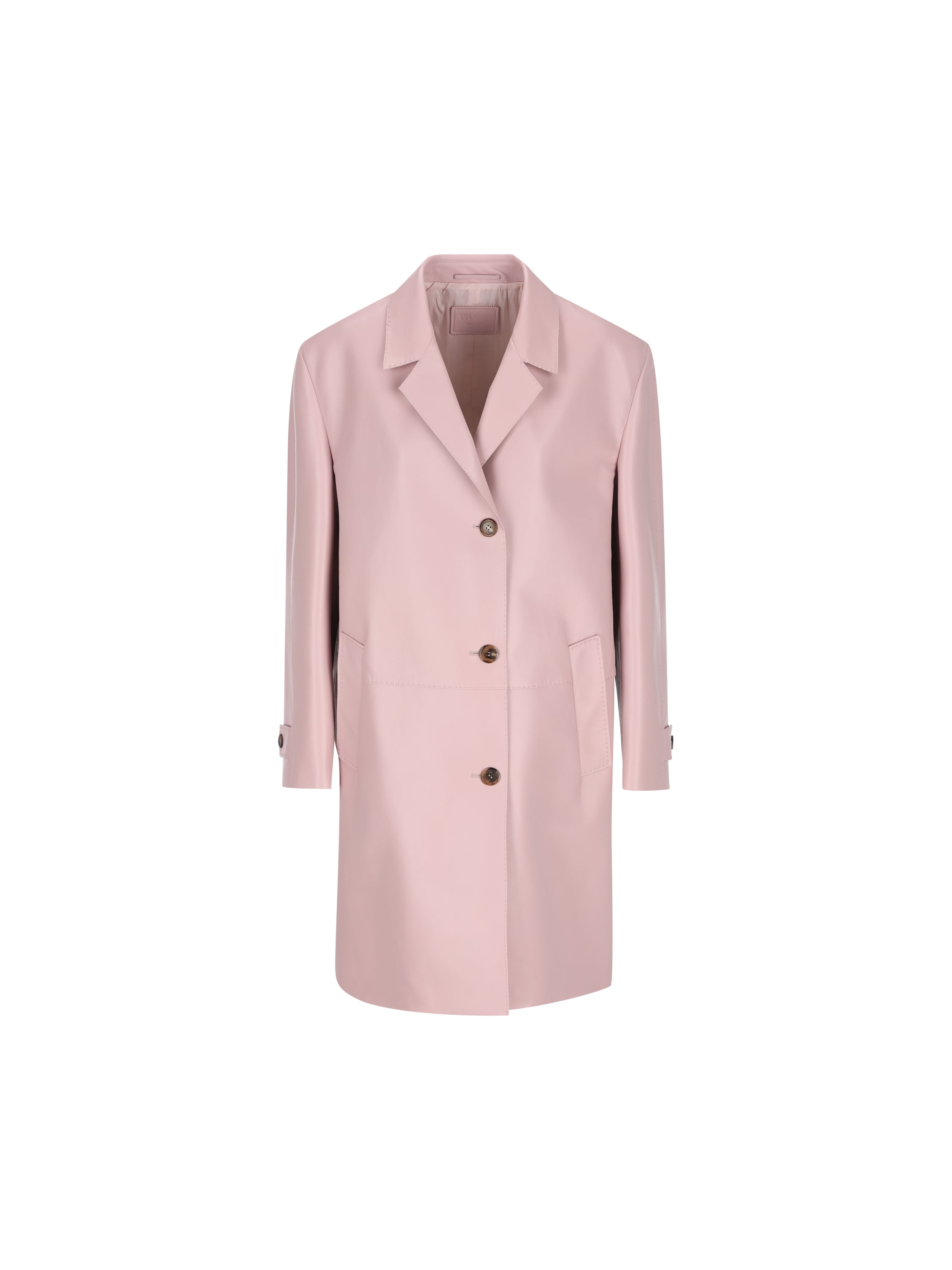 Cappotto realizzato in pelle di agnello. 56A245 19QRF0E18 PRADA 