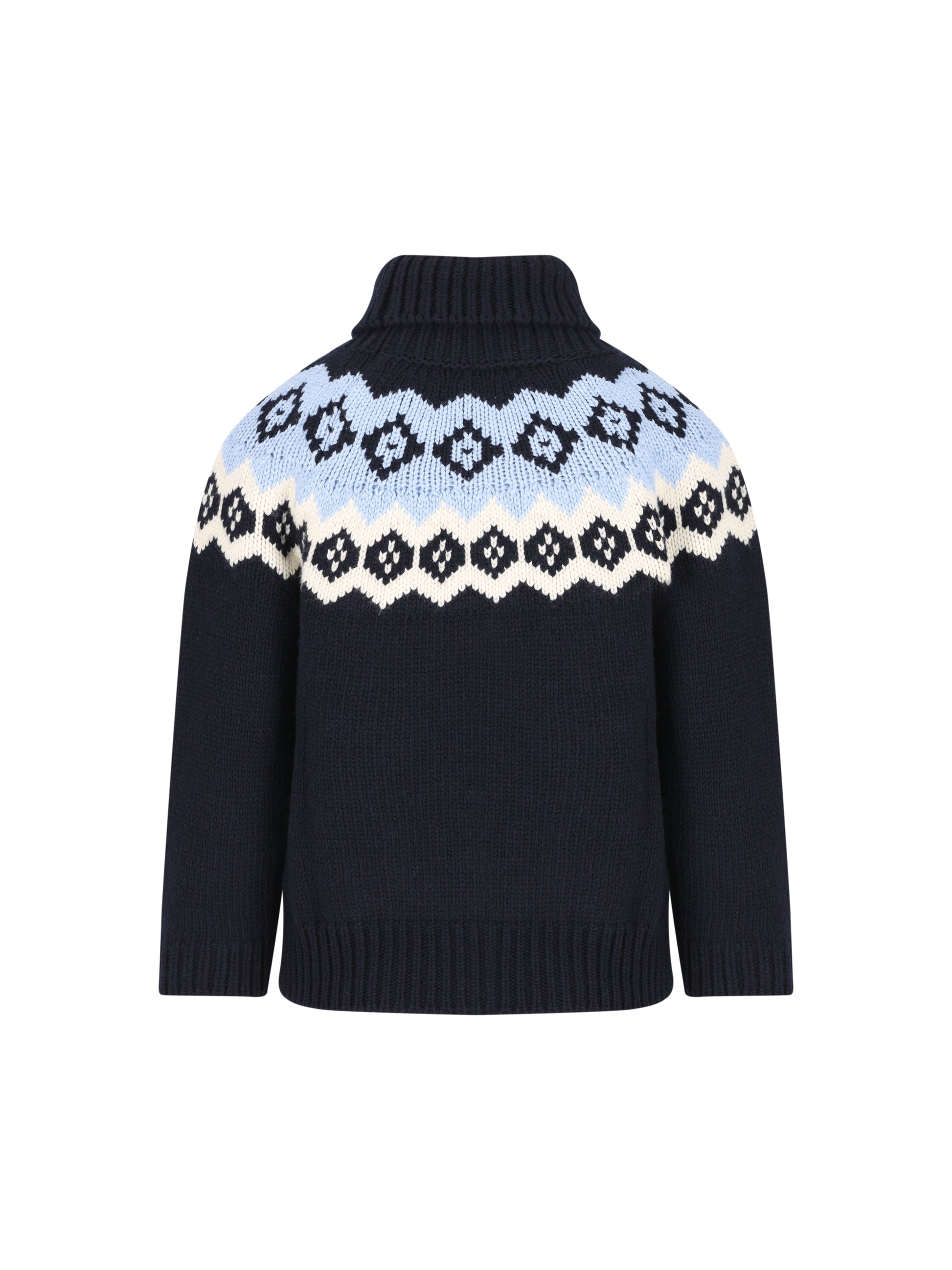Maglia in lana vergine e cashmere P26574 18VZF067K PRADA 