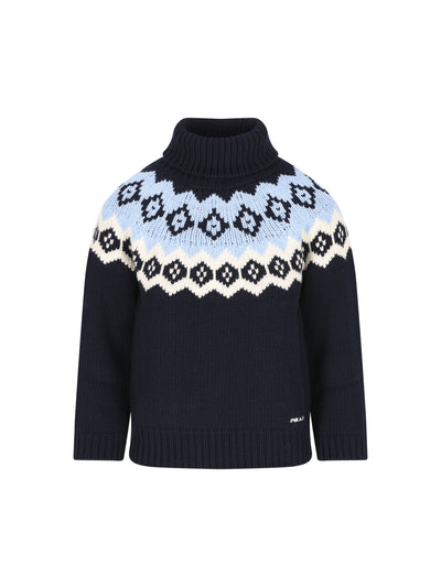 Maglia in lana vergine e cashmere P26574 18VZF067K PRADA 