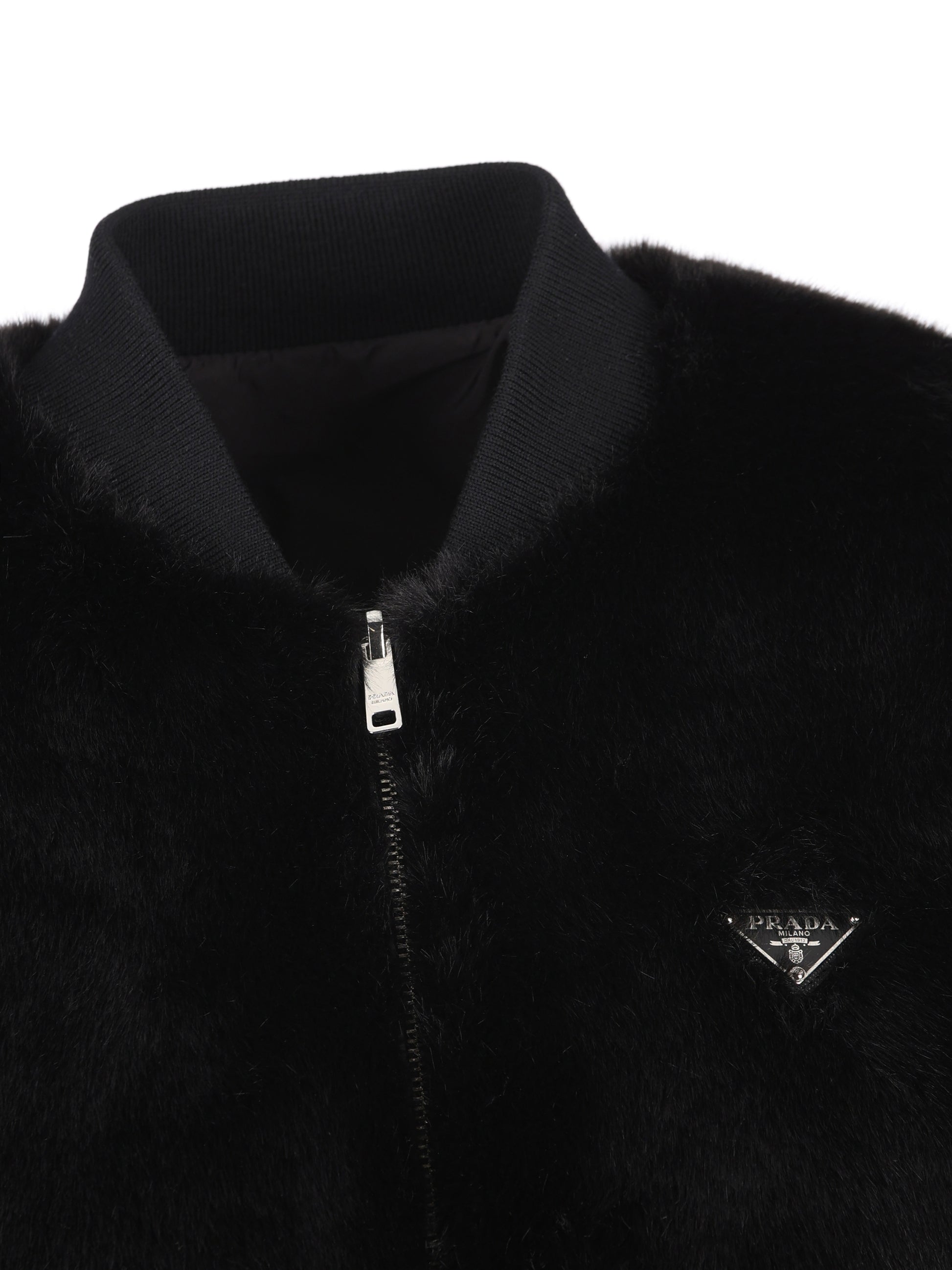 Giacca reversibile realizzata in poliestere e poliammide riciclata. PZV015 12DHF0002 PRADA 