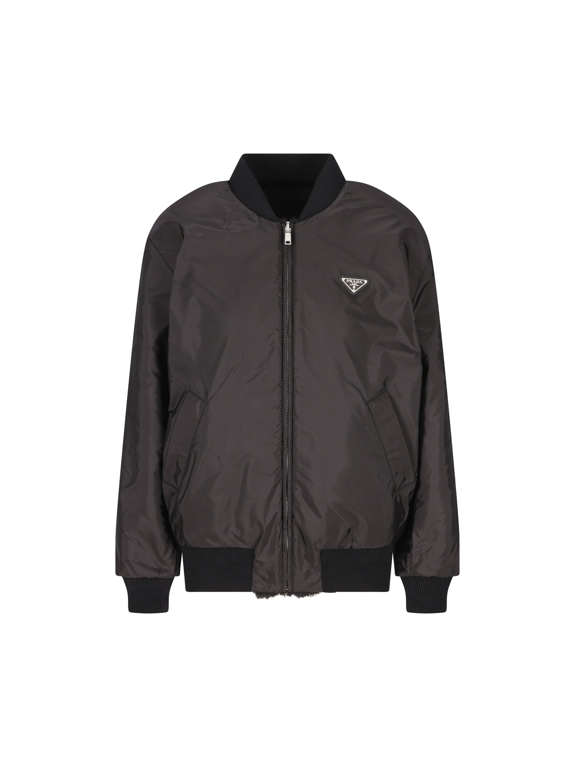 Giacca reversibile realizzata in poliestere e poliammide riciclata. PZV015 12DHF0002 PRADA 