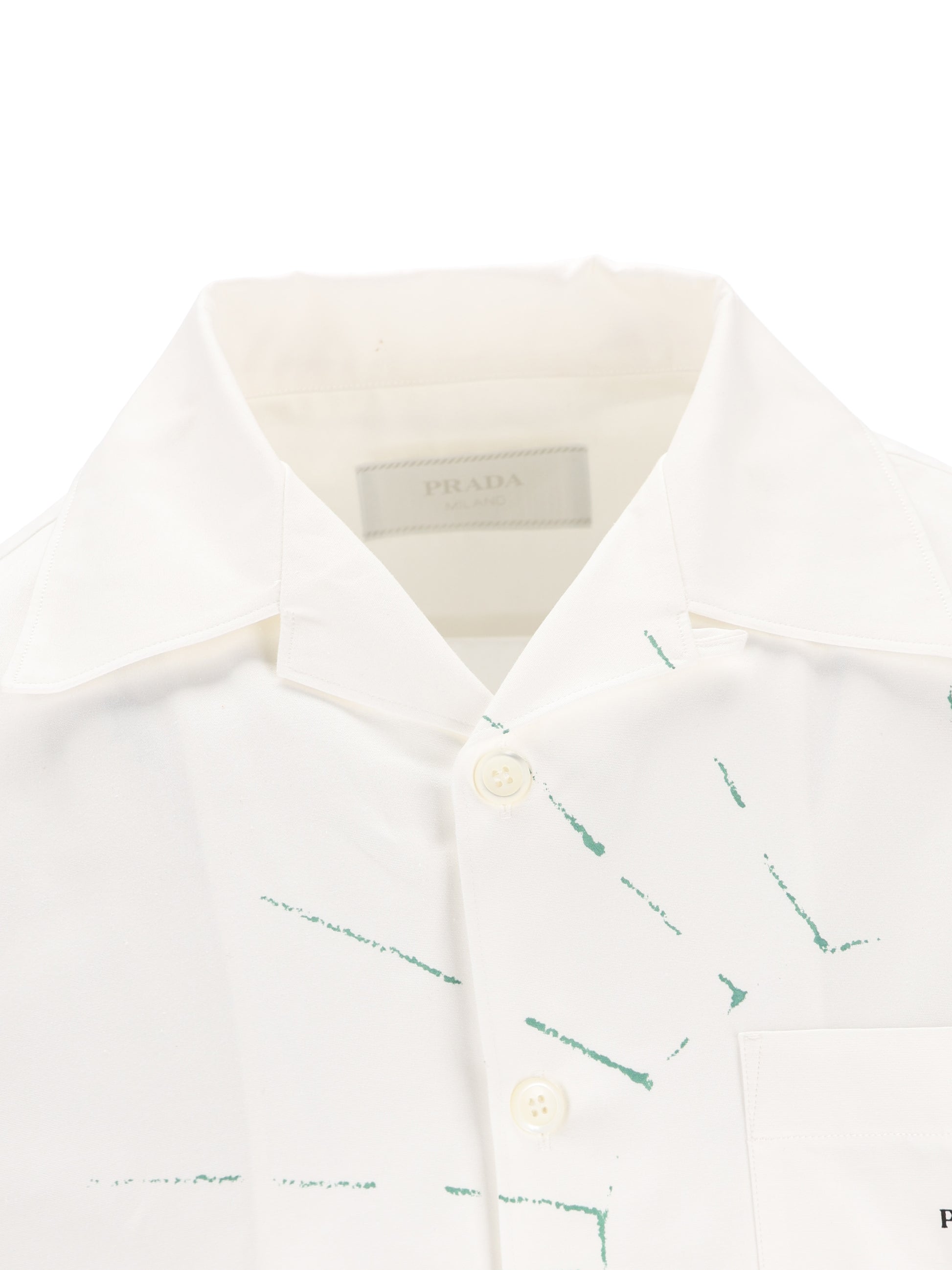 Camicia realizzata in cotone. UCS414 184FF0089 PRADA 