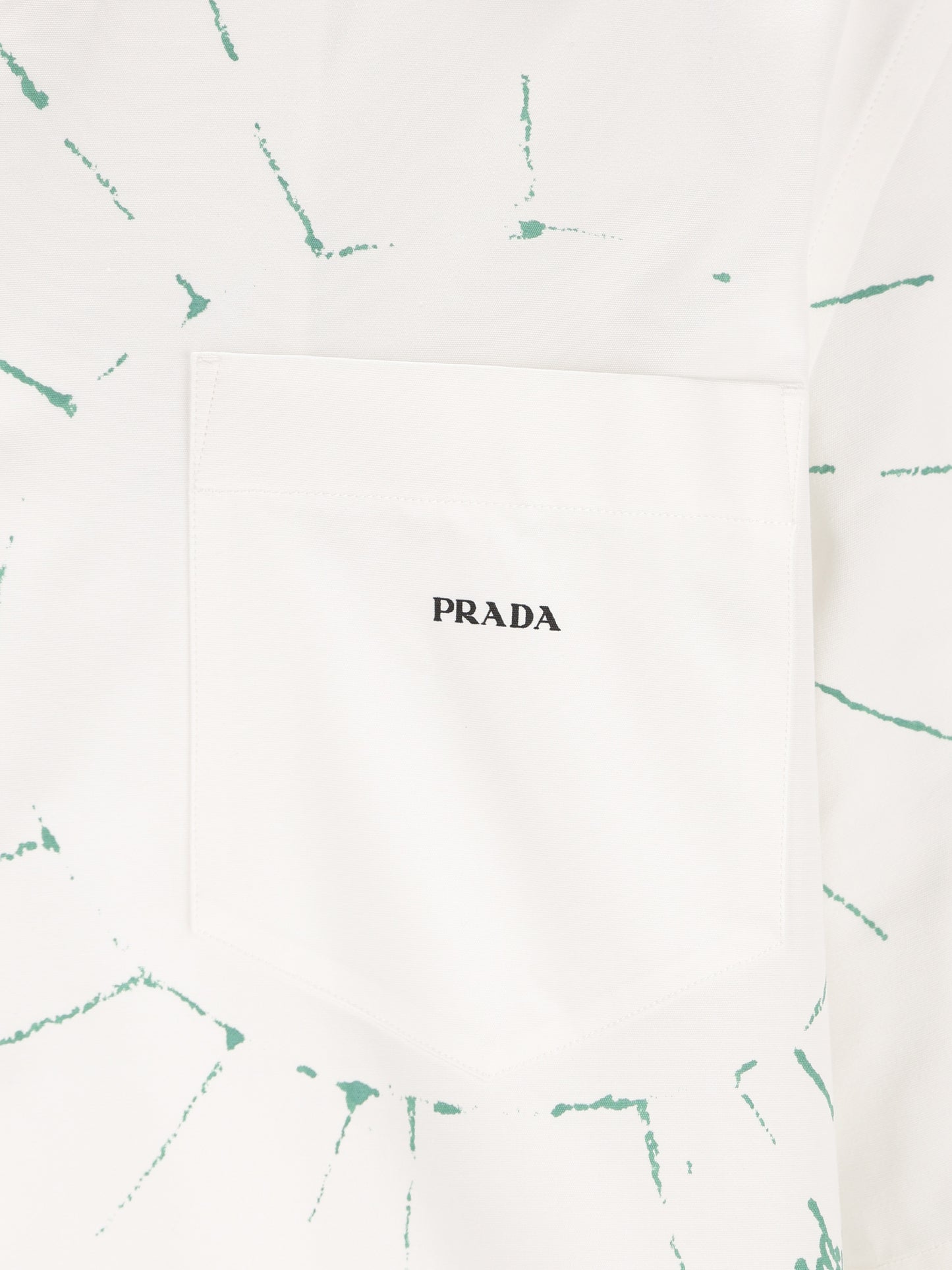 Camicia realizzata in cotone. UCS414 184FF0089 PRADA 
