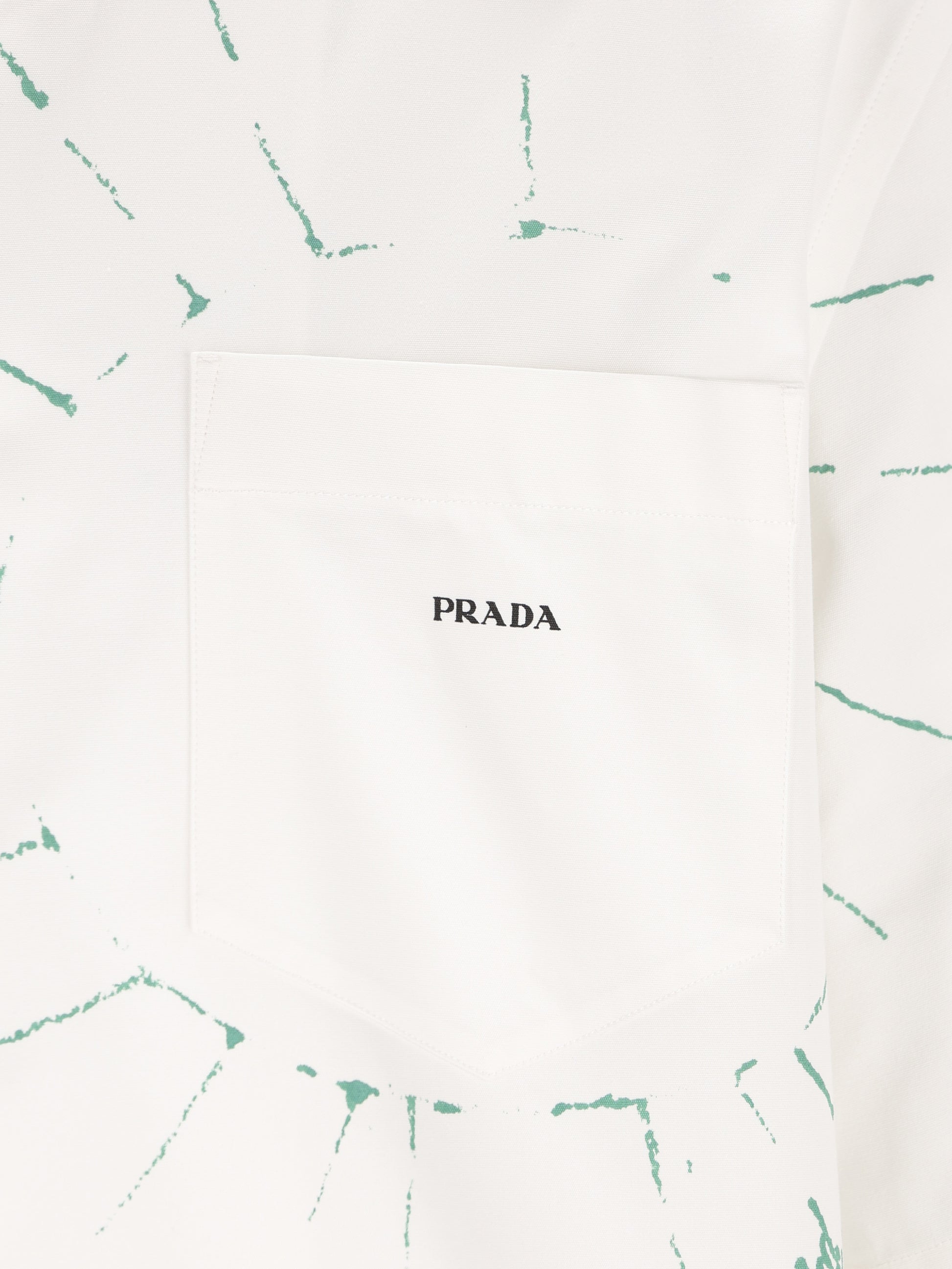 Camicia realizzata in cotone. UCS414 184FF0089 PRADA 