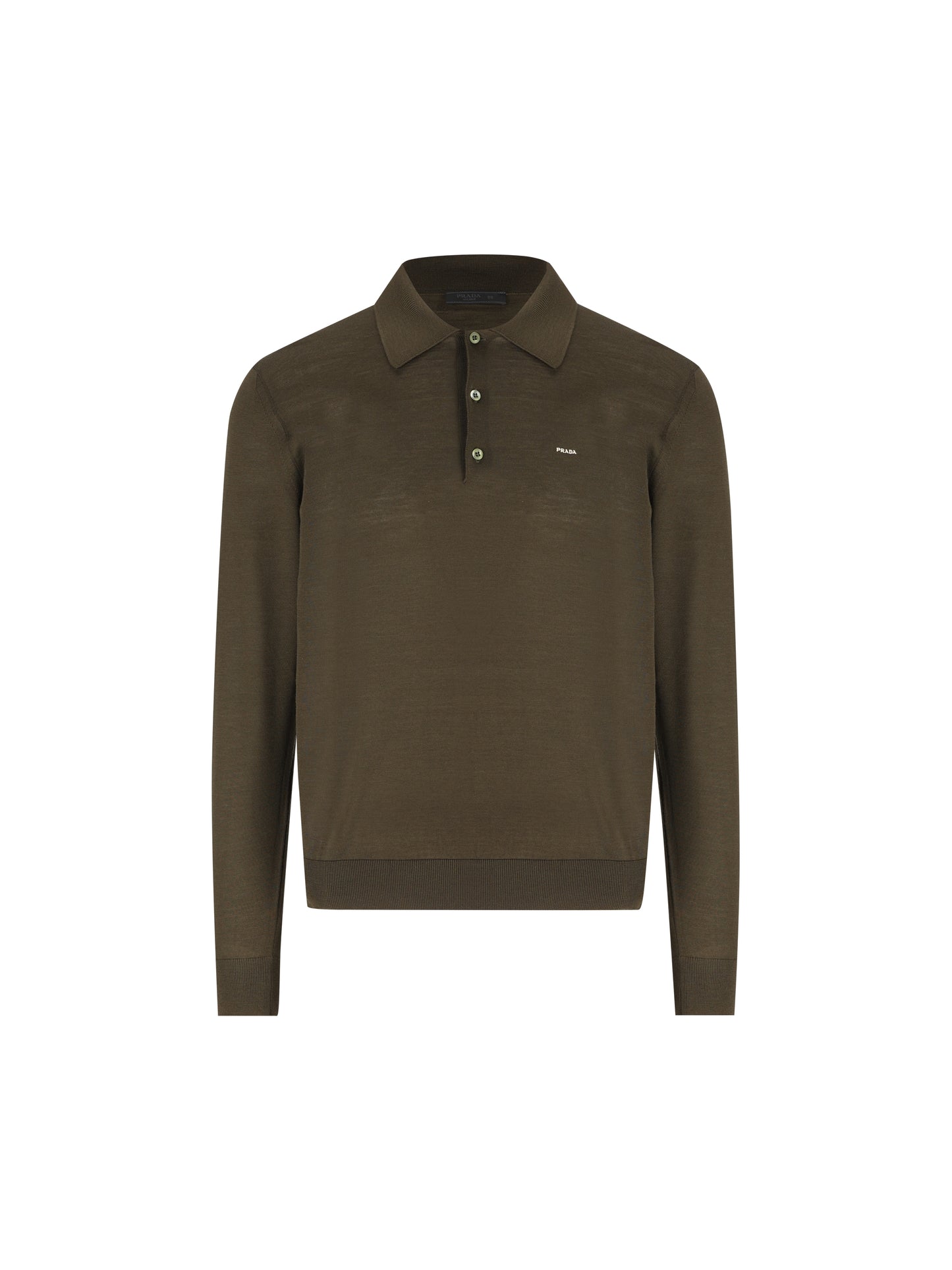 Polo in lana vergine. UMF147 18DYF0161 PRADA 