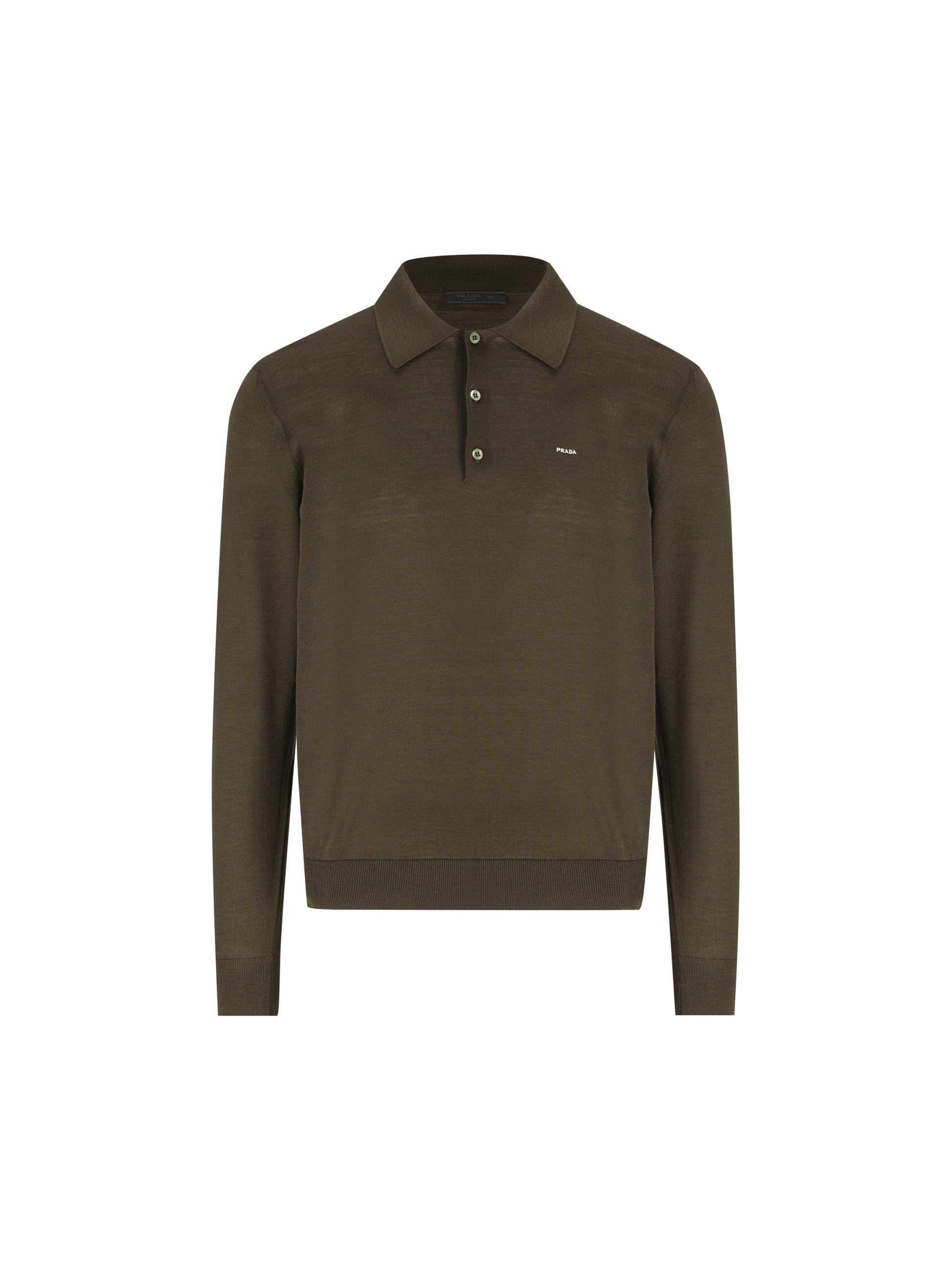 Polo in lana vergine. UMF147 18DYF0161 PRADA 