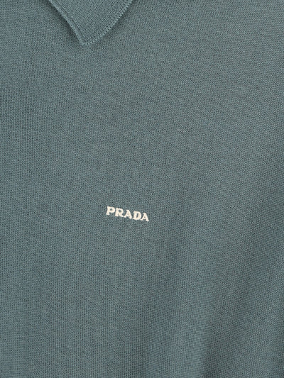 Polo realizzata in lana vergine. UMF148 18DYF0092 PRADA 