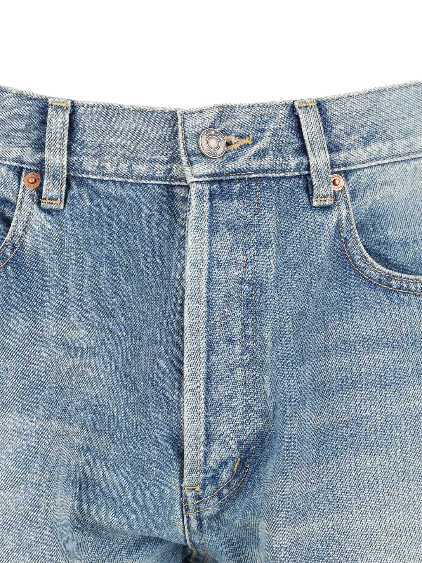 Jeans realizzati in cotone. 816412 Y11CA4937 SAINT LAURENT 