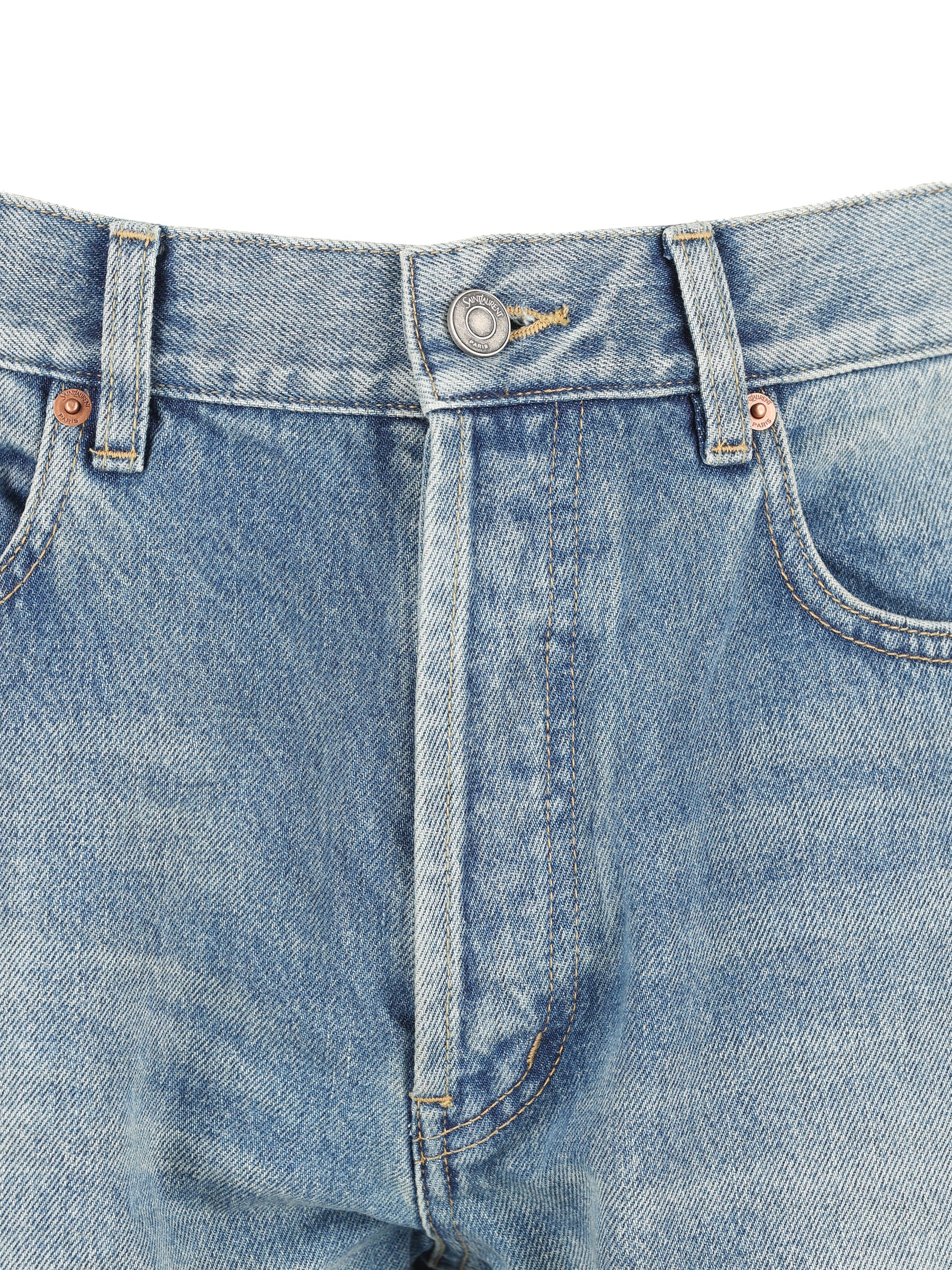 Jeans realizzati in cotone. 816412 Y11CA4937 SAINT LAURENT 