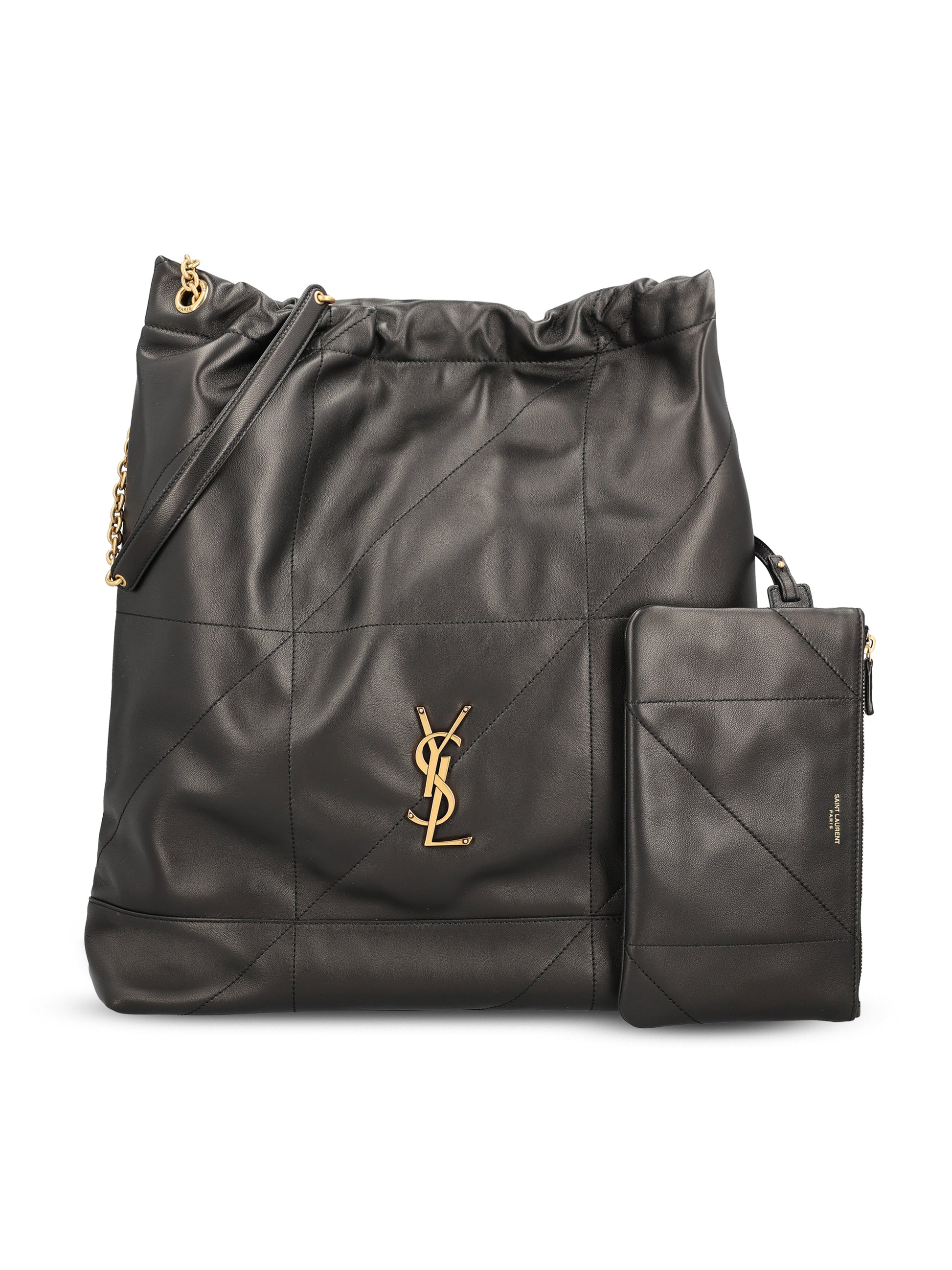 Borsa realizzata in pelle di agnello. 828350 AAB321000 SAINT LAURENT 