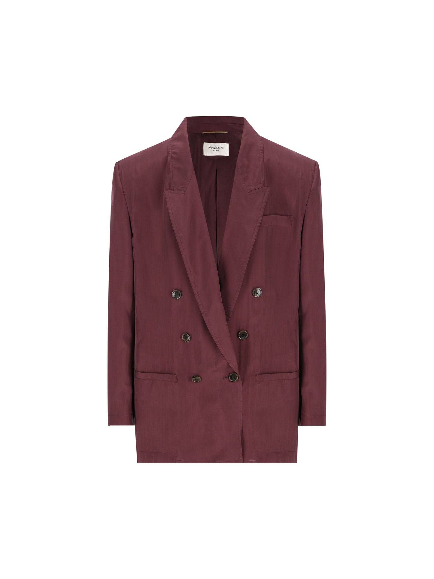 Giacca realizzata in seta. 851026 Y6J785060 SAINT LAURENT 
