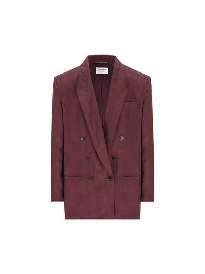 Giacca realizzata in seta. 851026 Y6J785060 SAINT LAURENT 