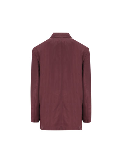 Giacca realizzata in seta. 851026 Y6J785060 SAINT LAURENT 