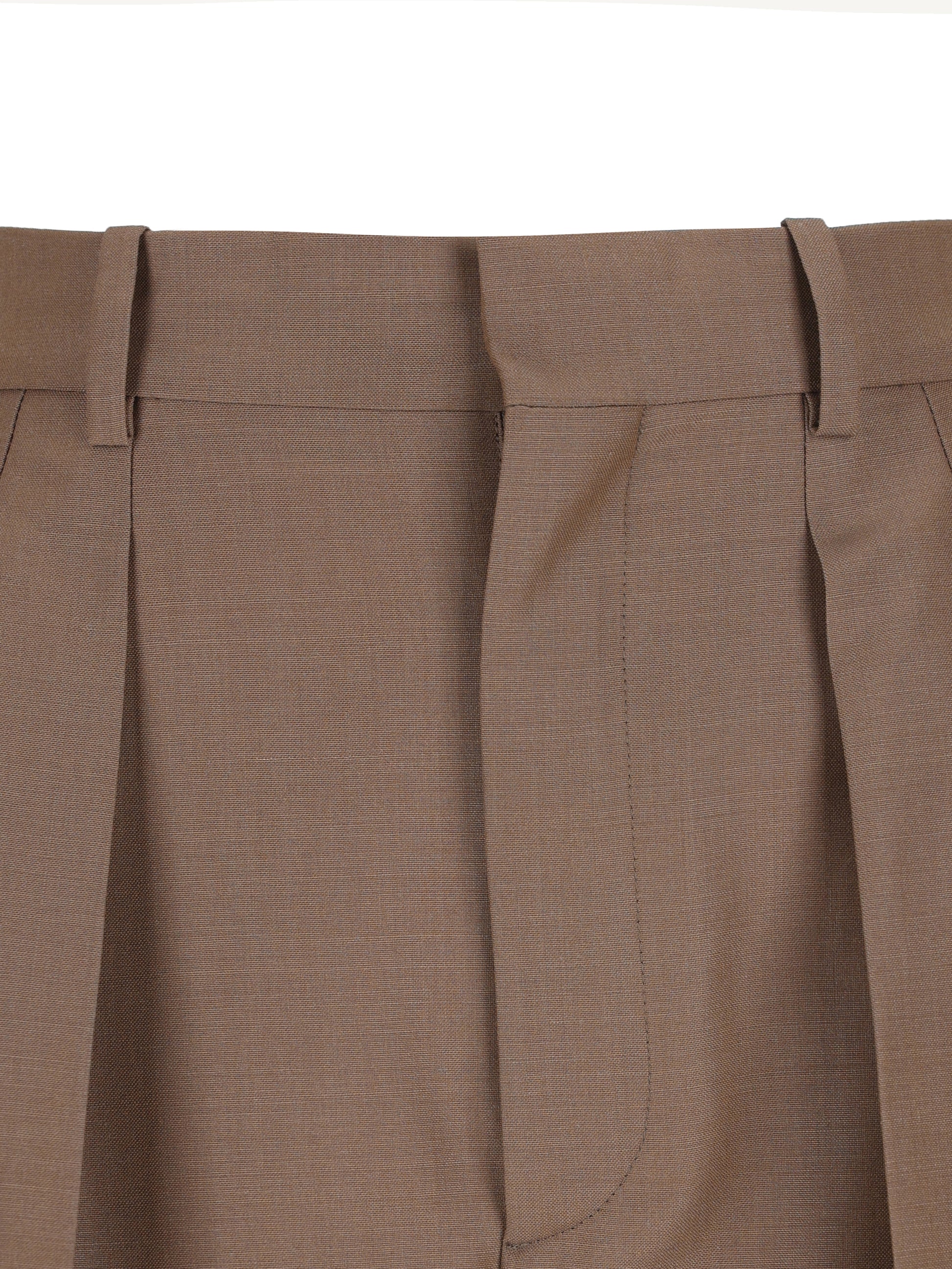 Pantaloni in lana e mohair. 854457 Y1N022055 SAINT LAURENT 