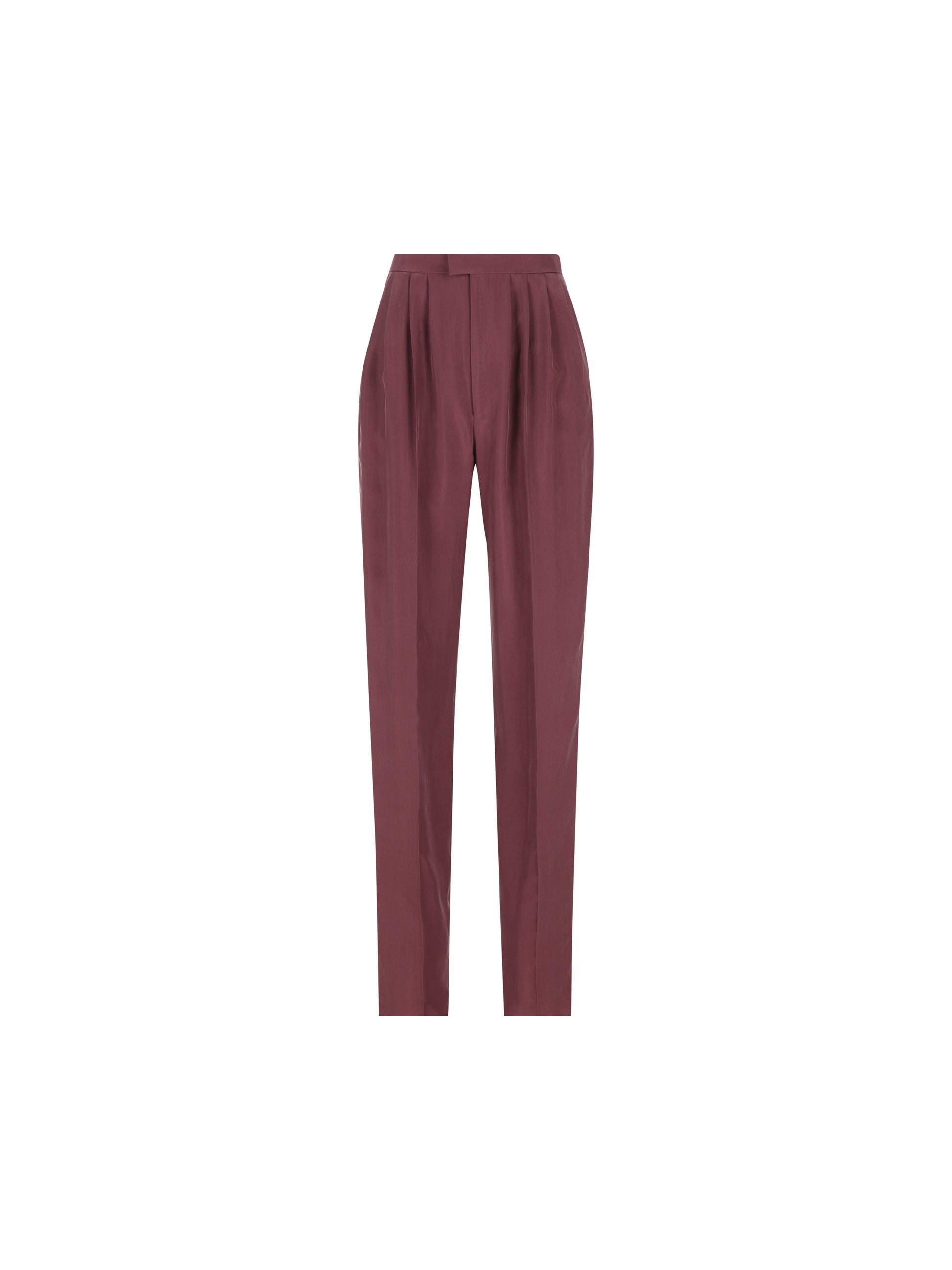 Pantaloni realizzati in seta. 856580 Y6J785060 SAINT LAURENT 