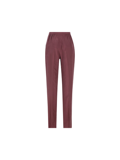 Pantaloni realizzati in seta. 856580 Y6J785060 SAINT LAURENT 