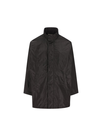 Parka realizzato in seta. 856754 Y1I021000 SAINT LAURENT 