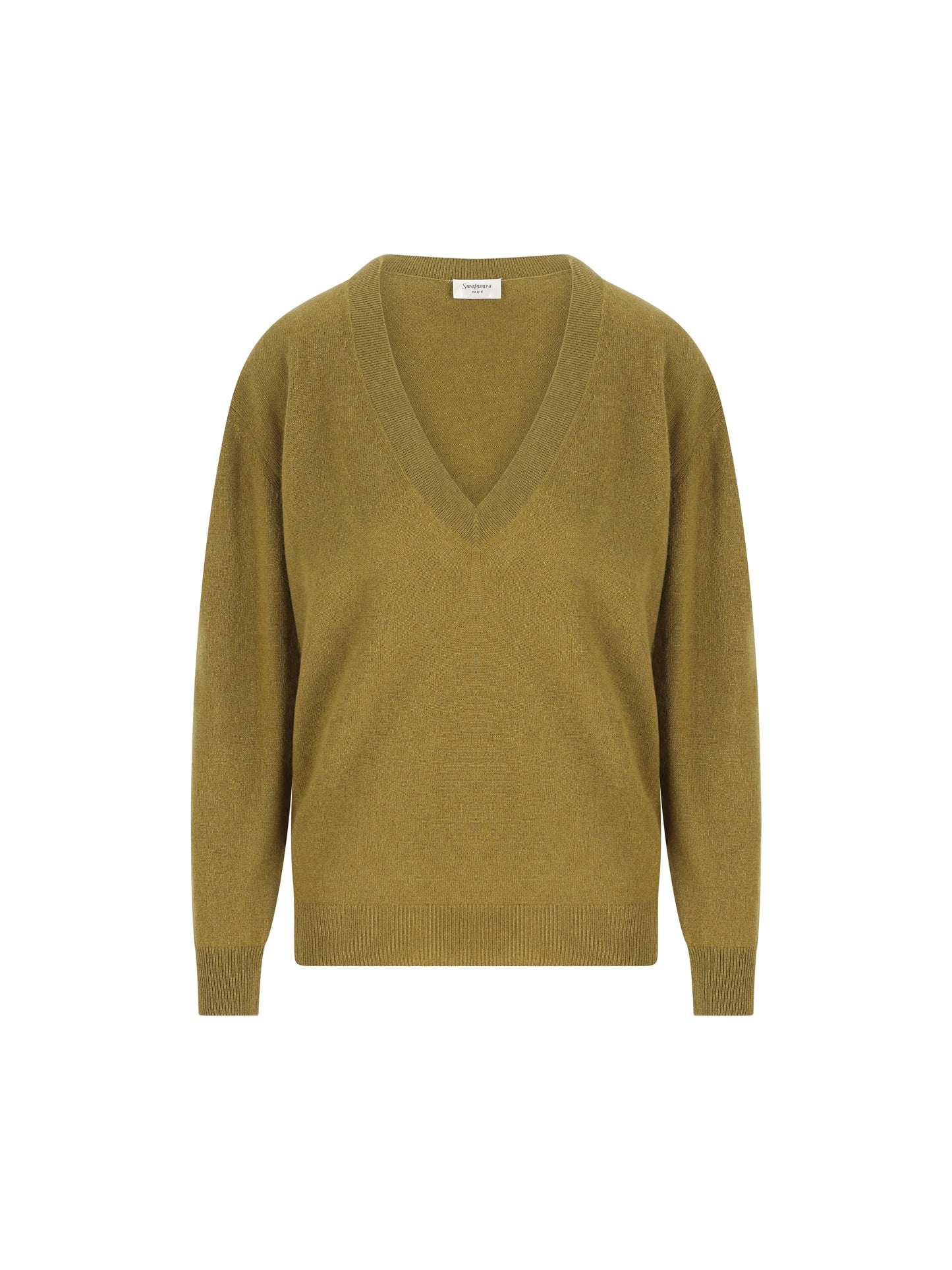 Maglia realizzata in cashmere. 859155 YALL23391 SAINT LAURENT 