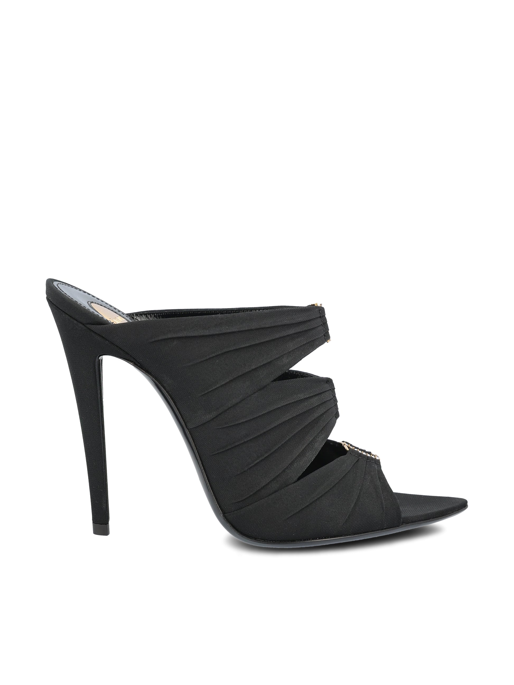 Sandali realizzati in viscosa e acrilico. 859545 AAF4G1097 SAINT LAURENT 