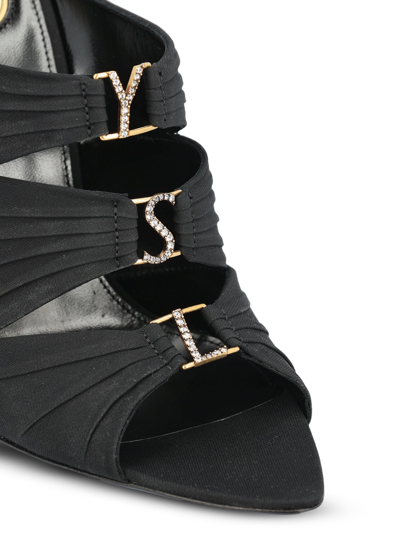 Sandali realizzati in viscosa e acrilico. 859545 AAF4G1097 SAINT LAURENT 