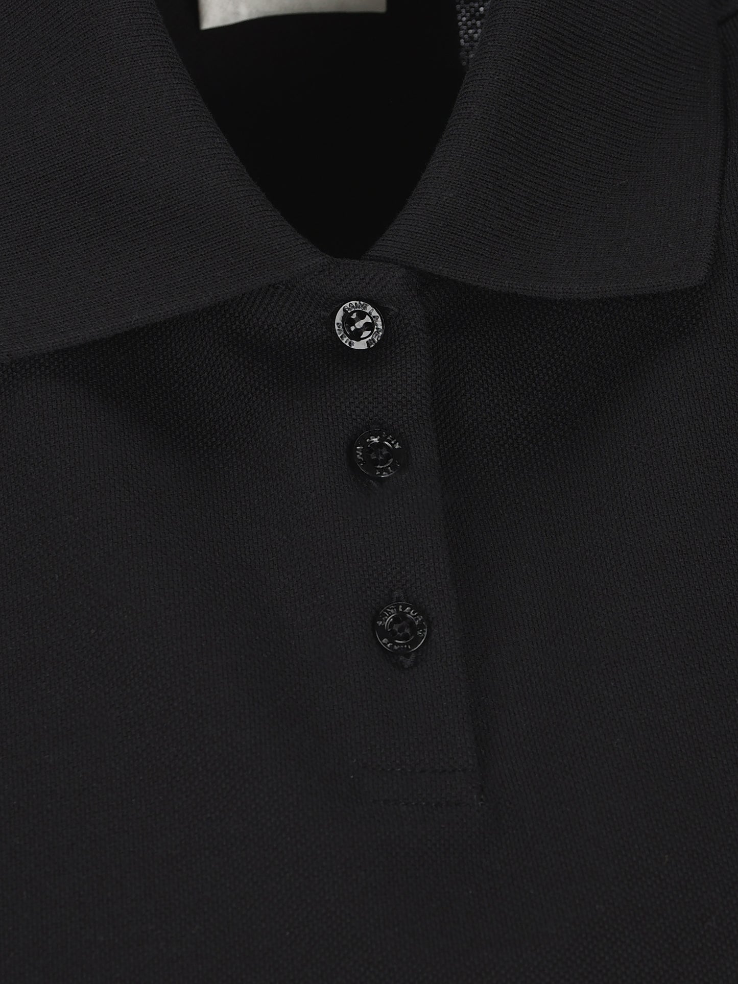 Polo realizzata in cotone riciclato. 862601 Y37ZE1000 SAINT LAURENT 
