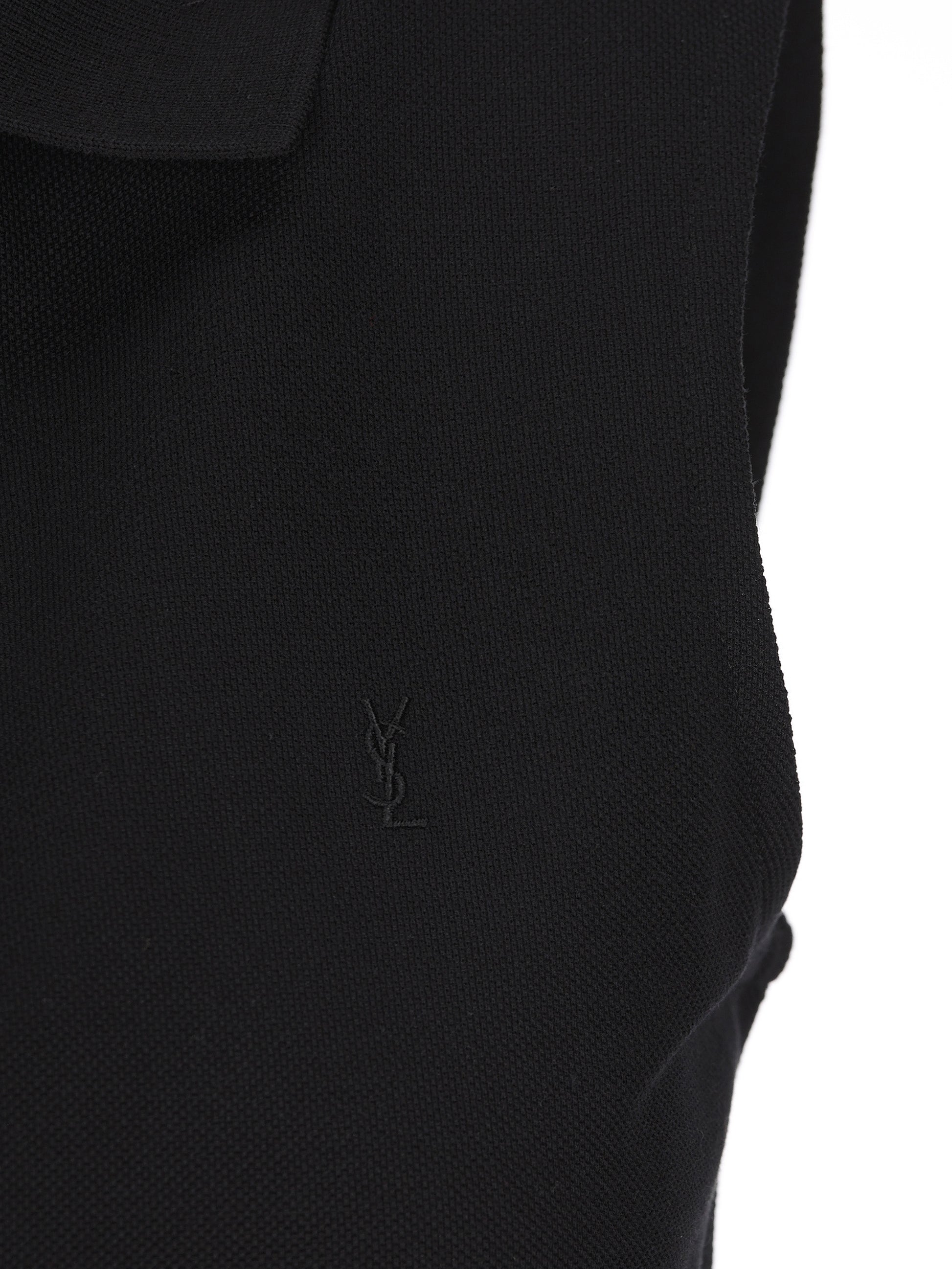 Polo realizzata in cotone riciclato. 862601 Y37ZE1000 SAINT LAURENT 