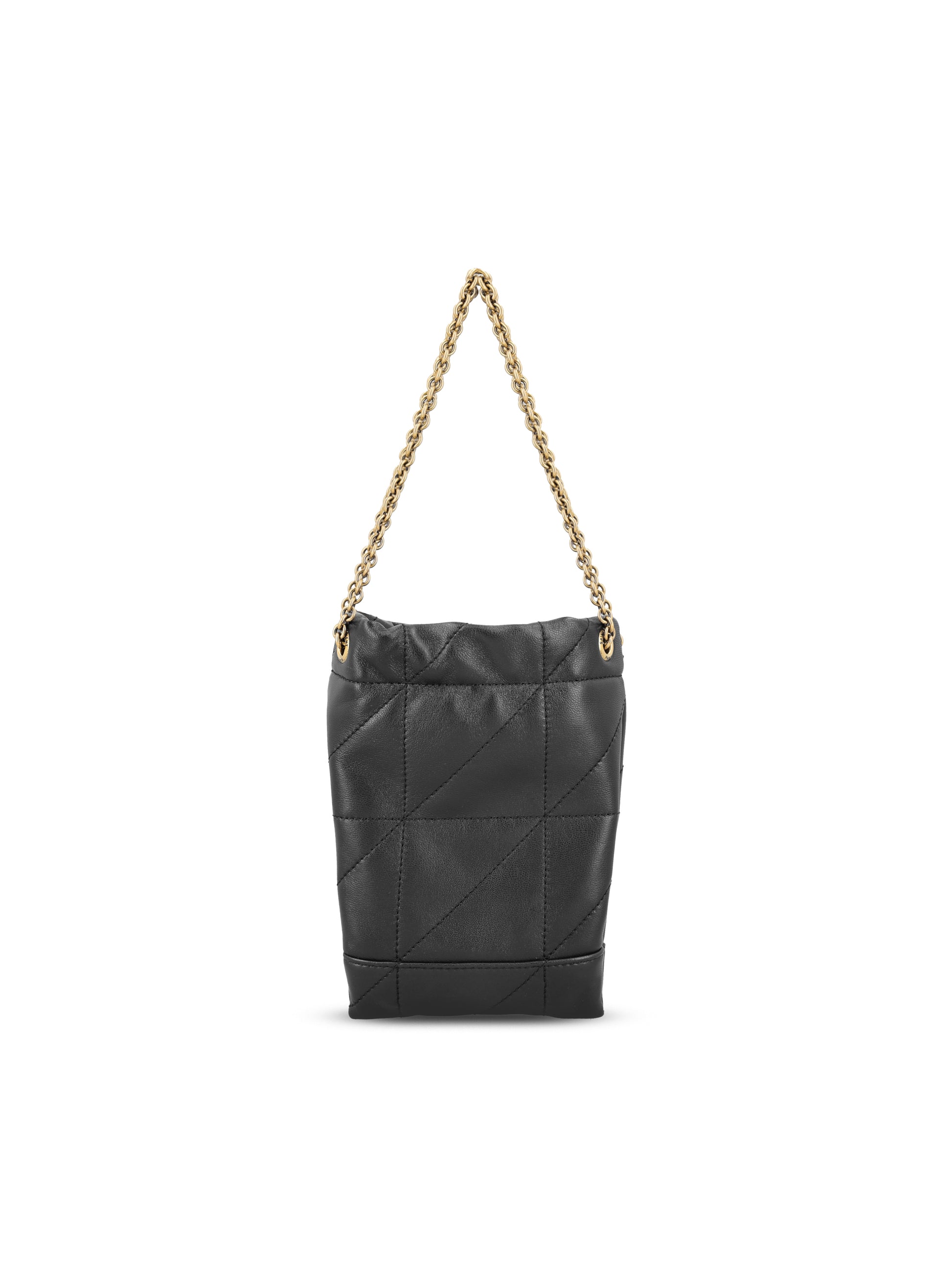 Secchiello realizzato in pelle. 863069 AAB321000 SAINT LAURENT 