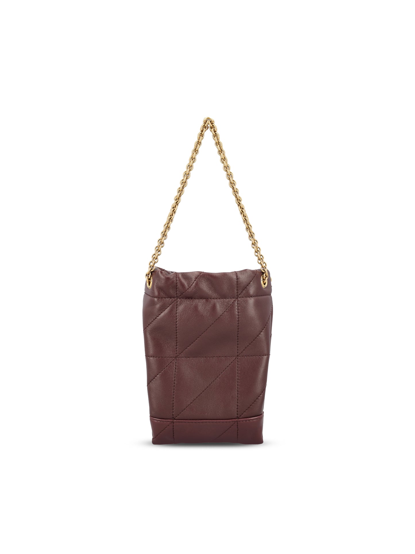 Secchiello realizzato in pelle. 863069 AAB326195 SAINT LAURENT 