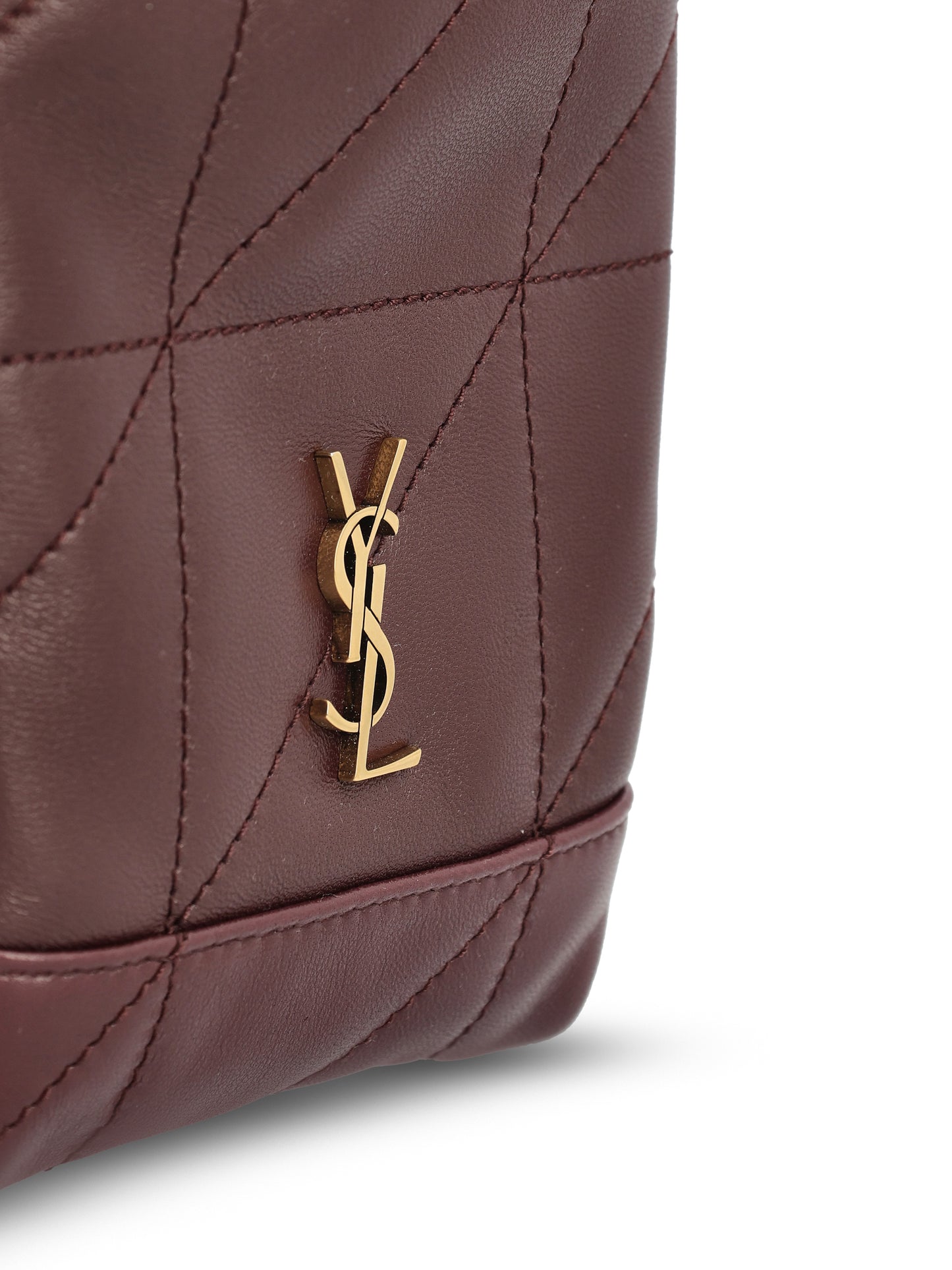 Secchiello realizzato in pelle. 863069 AAB326195 SAINT LAURENT 