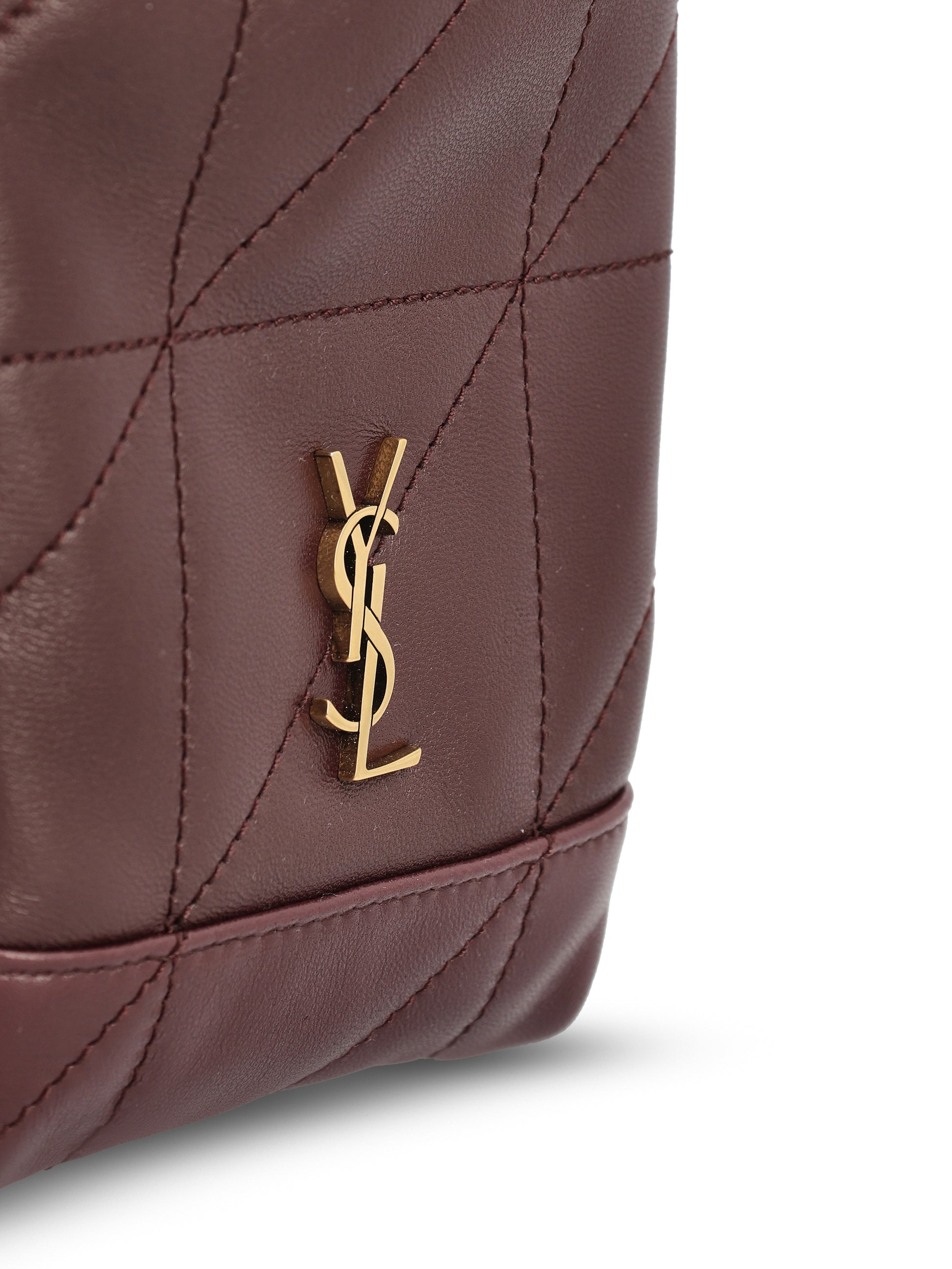 Secchiello realizzato in pelle. 863069 AAB326195 SAINT LAURENT 