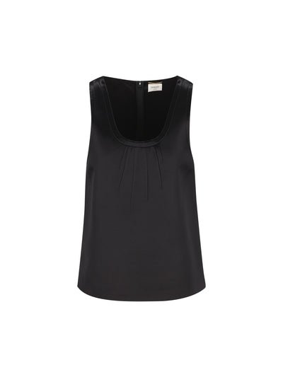 Top realizzato in viscosa. 863984 Y1K441000 SAINT LAURENT 
