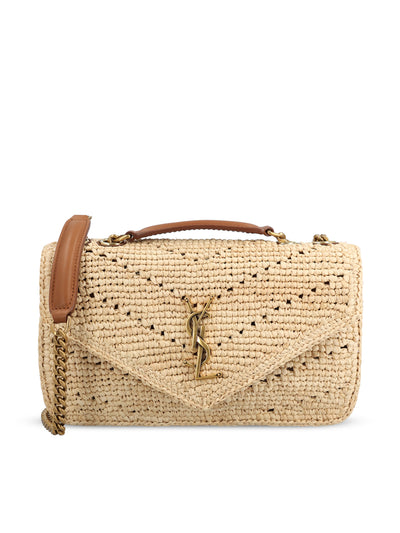 Borsa realizzata in rafia 868579 GAAFY2791 SAINT LAURENT 