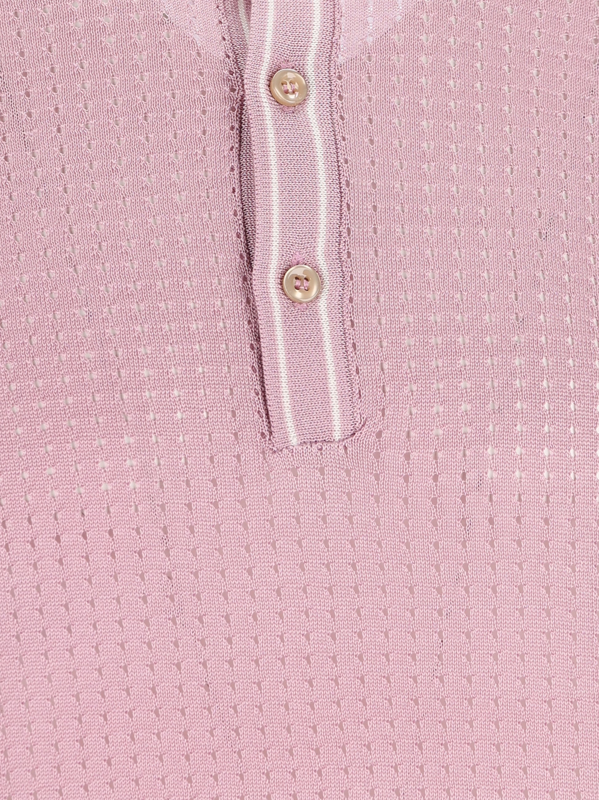 Polo realizzata in cotone. HILL LILLA TAGLIATORE 