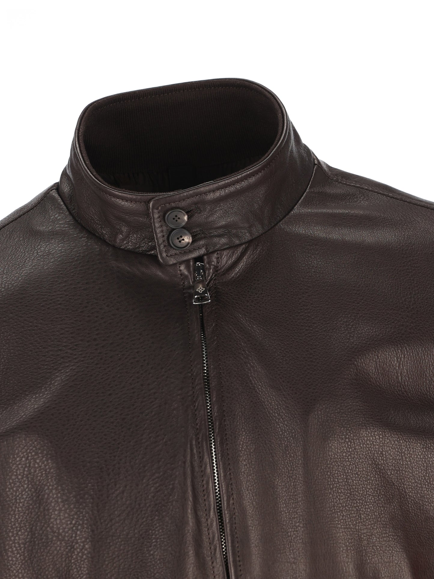 Giacca realizzata in pelle. ICE MORO TAGLIATORE 