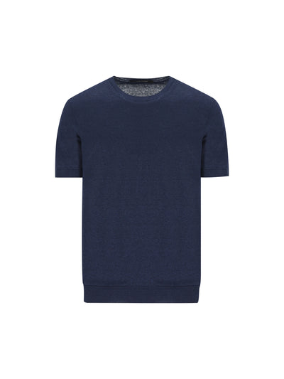 T-Shirt realizzata in lino e cotone. JOSH 598 TAGLIATORE 