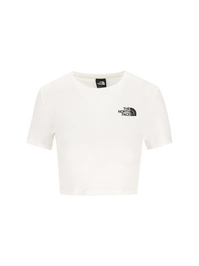 T-Shirt cropped realizzata in cotone. NF0A55AO FN41 THE NORTH FACE 