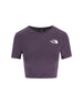 T-Shirt cropped realizzata in cotone. NF0A55AO G5O1 THE NORTH FACE 